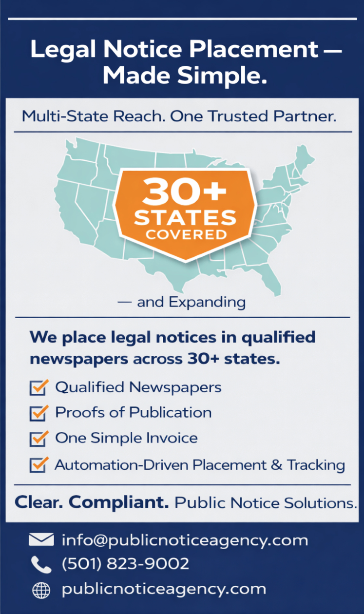 Public Notice Agency